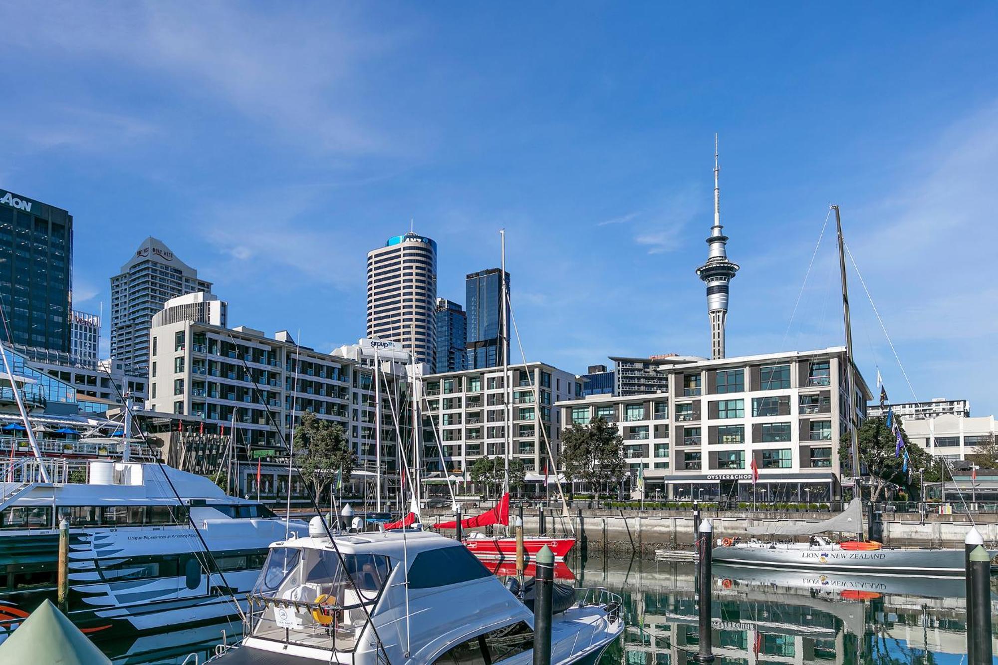 Exquisite Sun Soaked Corner Apartment Auckland Eksteriør billede